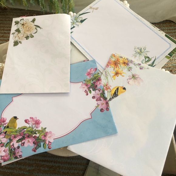 New! Birthday + Sympathy Cards Pretty Graphic Envelopes Lot - Picture 7 of 11